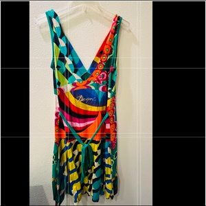 Vintage Desigual multicolor midi dress